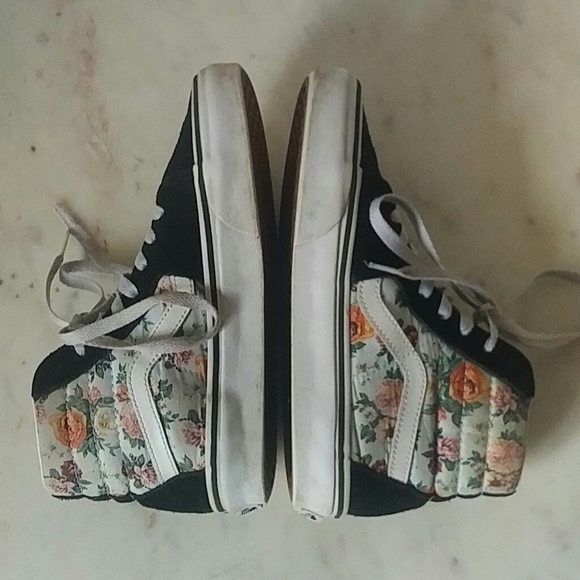 VANS - Garden Floral SK8-Hi sneakers - Picture 5 of 7